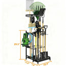 Heavy-Duty Garden Tool Organizer Rack for Garage & Yard by 2Dropme