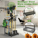 Heavy-Duty Garden Tool Organizer Rack for Garage & Yard by 2Dropme