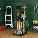 Heavy-Duty Garden Tool Organizer Rack for Garage & Yard by 2Dropme