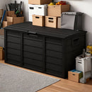 75 Gallon Heavy-Duty Outdoor Deck Box – Waterproof Patio Storage Box with Hinged Lid, Lockable & Easy Assembly by 2Dropme