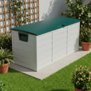 75 Gallon Heavy-Duty Outdoor Deck Box – Waterproof Patio Storage Box with Hinged Lid, Lockable & Easy Assembly by 2Dropme