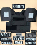 First Responder / Duty VEST COMBO PACKAGE LEVEL IIIA (2) 10x12 Front/Back Plates and Patch