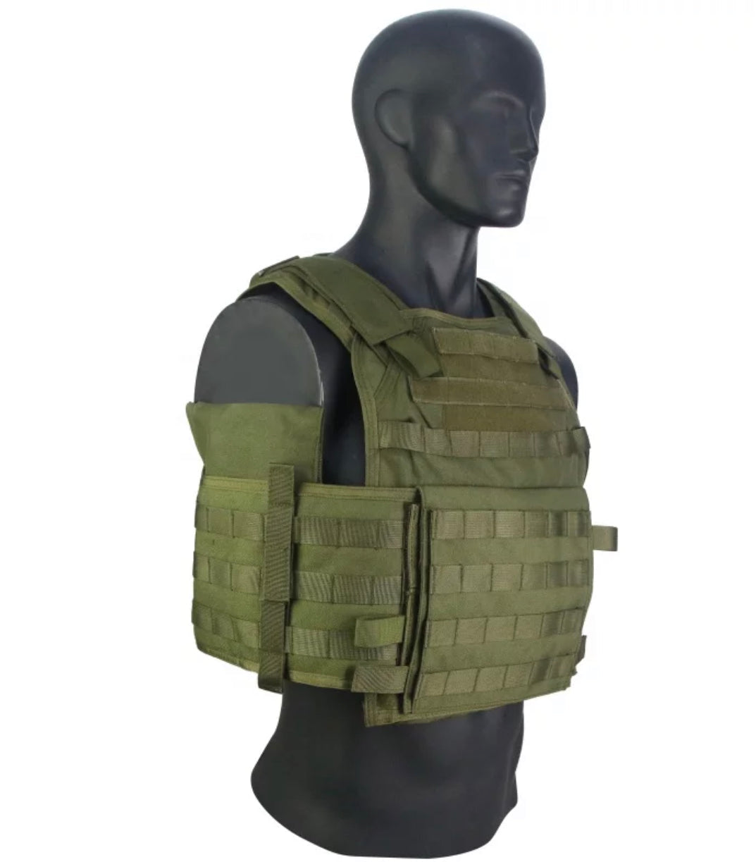 BIG BOY VEST XL COMBO PACKAGE LIGHTWEIGHT LEVEL IV (2) 10x13.5 Front/Back Plates (2) 8x6 Side Plates (LVL IV Ceramic), photo 8 of 10