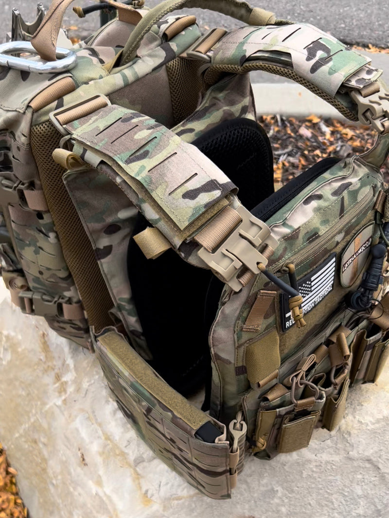 FULL KIT COMBO Crusader 2.0 V4 Armor COMBO PACKAGE LIGHTWEIGHT LEVEL IV (2) 10x12 Front/Back Plates, Plate Carrier Bag