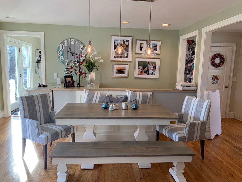 Herringbone Dining Table