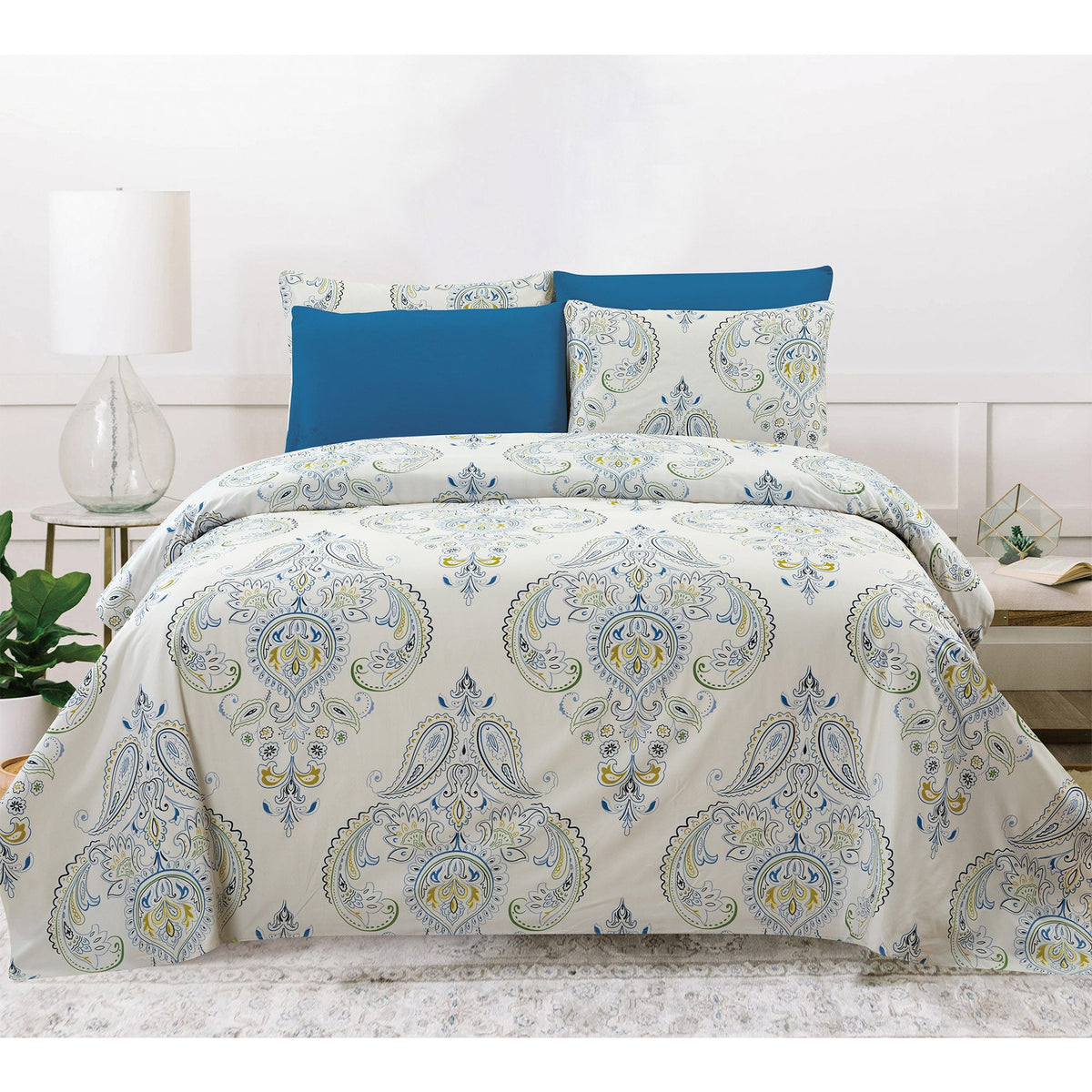PREMIUS Eleanor Luxurious Wrinkle-Free Microfiber Sheet Set, photo 5 of 8