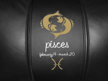 Pisces Tan Logo Panel