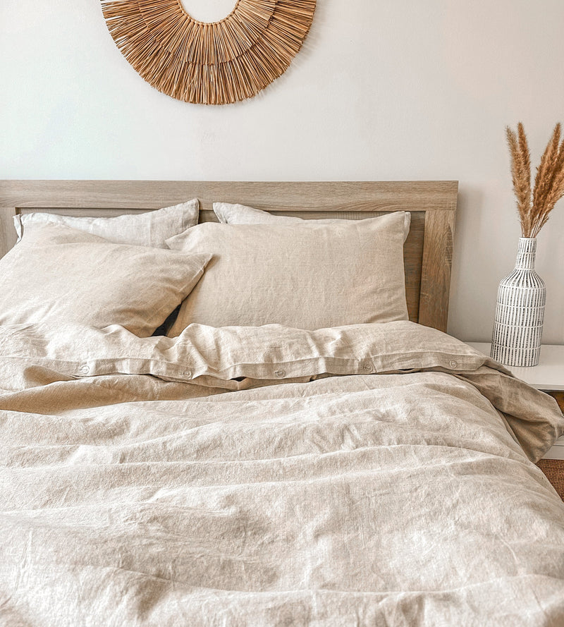 Lucca Linen Duvet Set