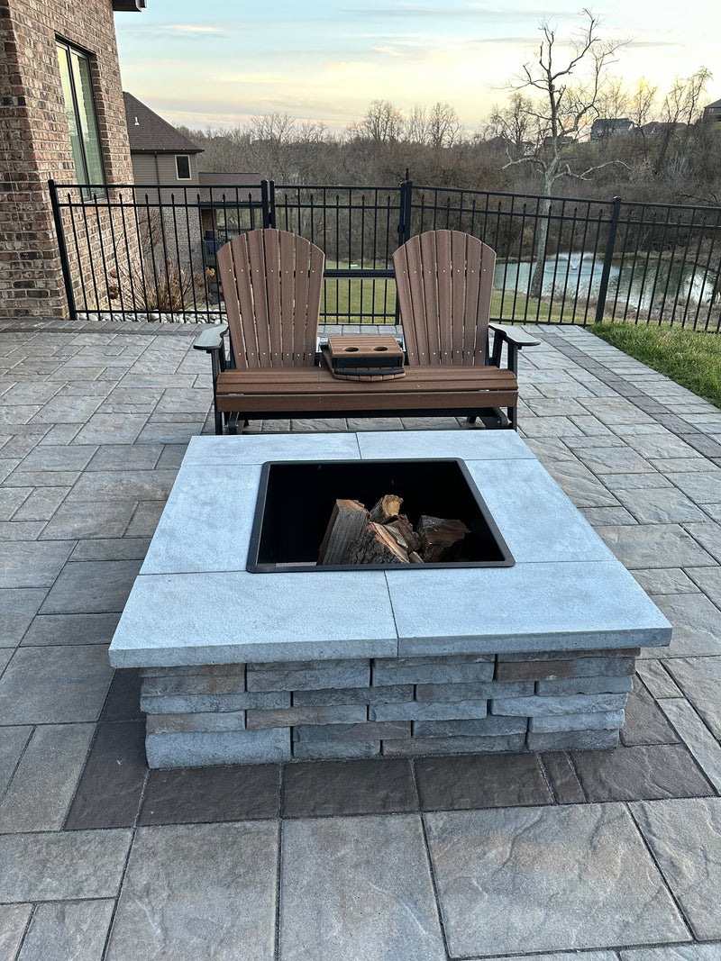 5 Foot Glider with Fold Down - Outdoor Seating