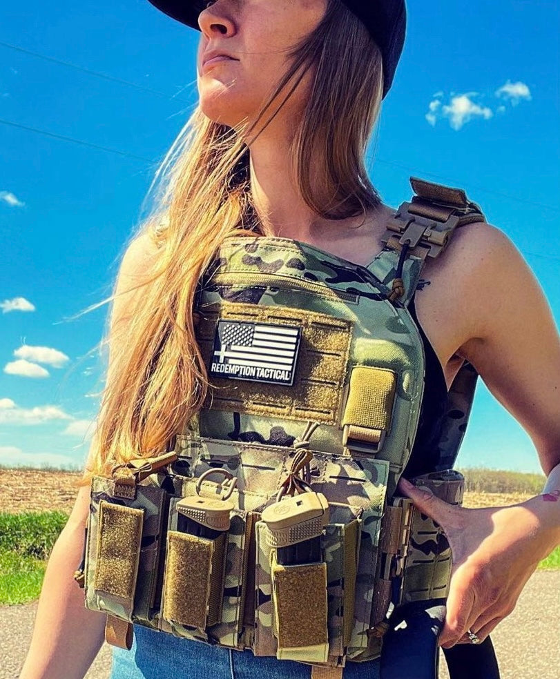 Redemption Tactical Crusader 2.0® l St. Michael FULL ARMOR KIT COMBO PACKAGE with Crusader 2.0 +IFAK Medical Kit + LEVEL IV  (2) 10x12 Front/Back Plates (2) 6x6 Side Plates (Level IV Ceramic), photo 15 of 27