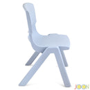JOON Stackable Plastic Kids Learning Chairs, Misty Blue, 20.5x12.75X11 Inches, 2-Pack (Pack of 2)