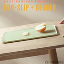 PREMIUS Reversible Non-Slip Cutting Board with Grater, Green, Large, 10.82x16.12 Inches
