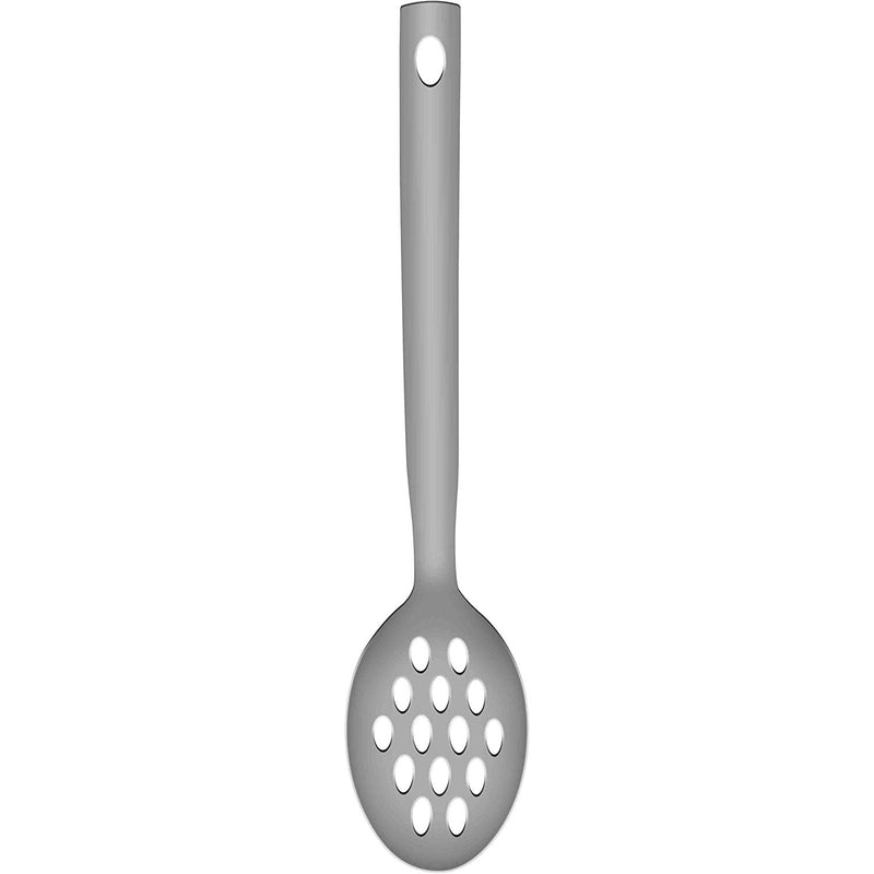 Home Basics Stainless Steel Slotted Spoon Aster, Silver