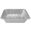 Aluminum Disposable Foil Pans, Half-Size Lasagna Steam Table Deep, 10.25x12.5 Inches (Pack of 10)