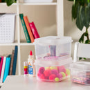 Sterilite Large FlipTop Square Plastic Storage Container