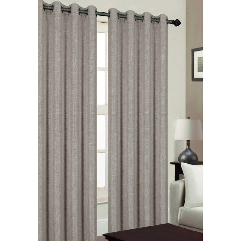 Tribeca Textured Room Darkening Grommet Window Panel, 54x84 Inches