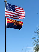 Premium American-Made Nylon US Flag - All Sizes (2'x3' to 30'x60')