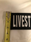 (Pair) LIVESTOCK AGENT Patches (3” x 10”) Hook and Loop