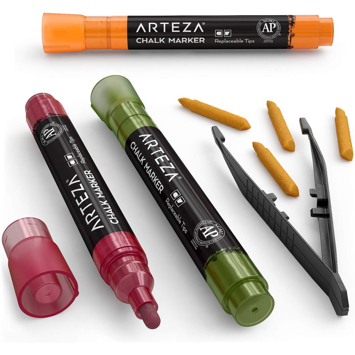 ARTEZA Premium Liquid Chalk Markers Set, 16 Count, photo 2 of 6