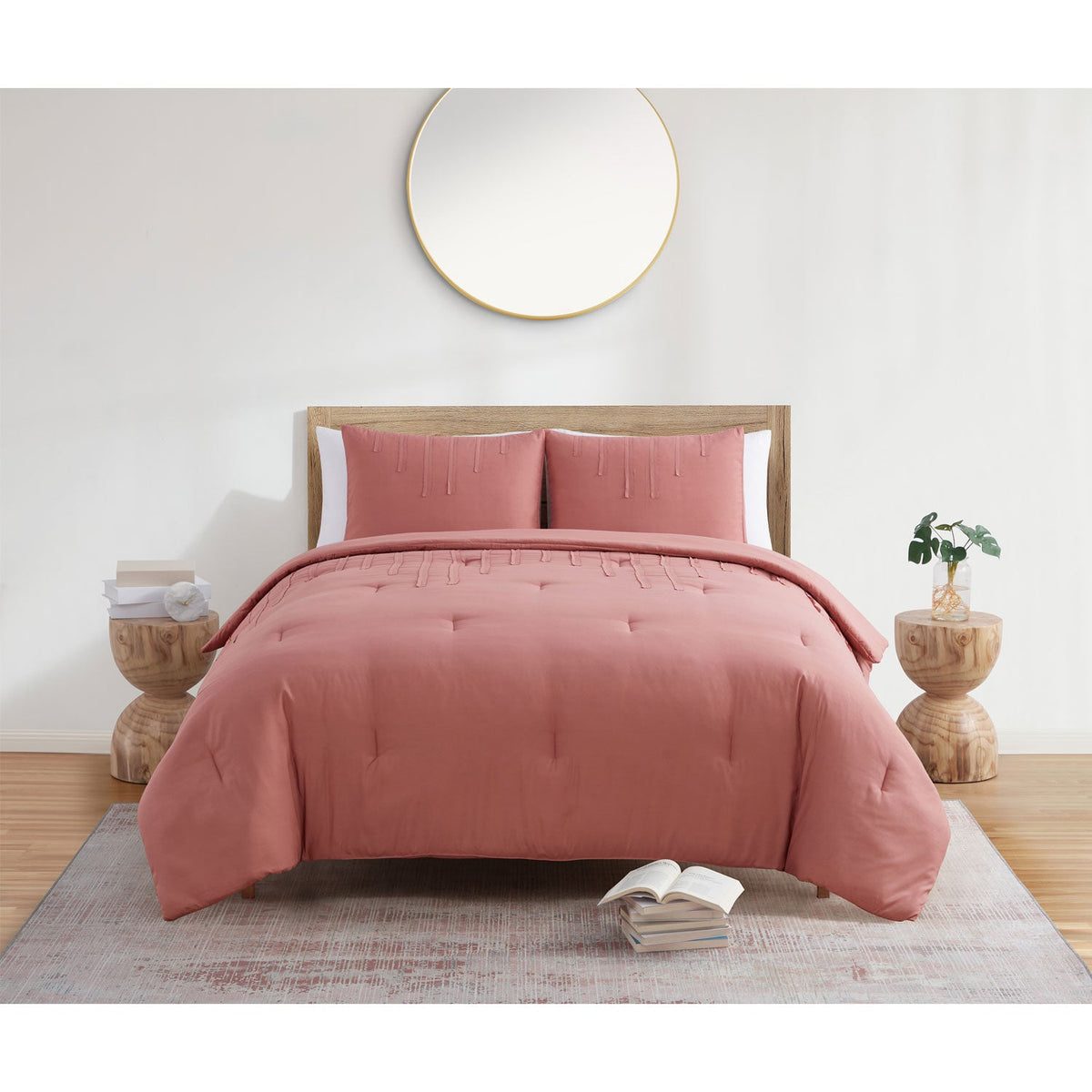 Jade + Oake Ridney Textured Stripe Soft Microfiber Comforter Set, photo 5 of 11