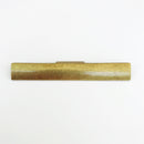 Rectangular "Dara" Aged Brass Drawer Pulls - Cabinet Handles by Forge Hardware Studio