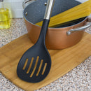 Home Basics Mesa Scratch-Resistant Nylon Skimmer with Stainless-Steel, 13 Inches