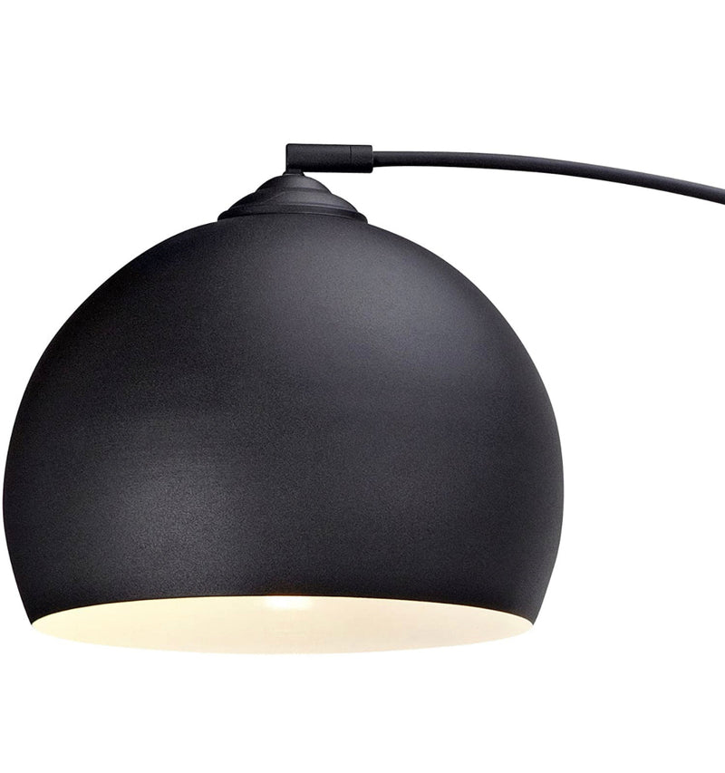 Over The Couch Arc Floor Lamp with Globe Shade, Matches Your Living Room Decor - Standing Light Tall (4-Colors)