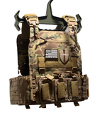 Redemption Tactical® "CRUSADER 2.0 XL” V4 Plate Carrier Vest with Side Cummerbund