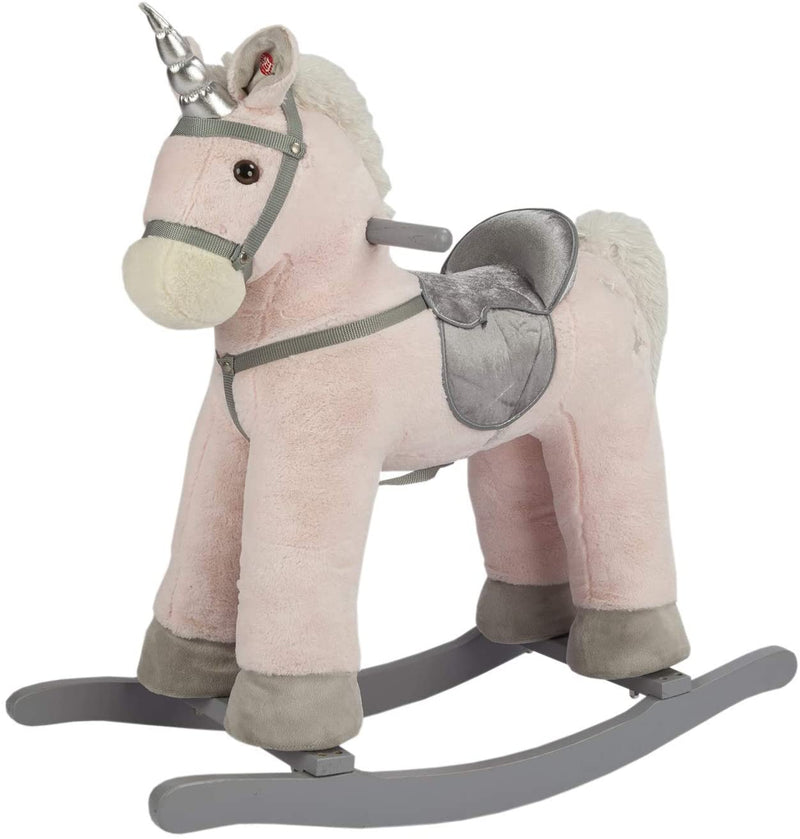 JOON Rocking Horse Unicorn with Stars, Pink