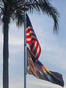 Patriotic Eagle Flag by Atlantic Flagpole