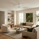 56" Eon Modern Reversible Ceiling Fan with Remote Control