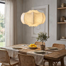 24 Inch Bevis 3-Light White Wabi-sabi Island Pendant Light by Parrot Uncle