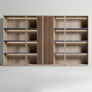 Jenkins · Office Shelves w/ Lighting & Closet
