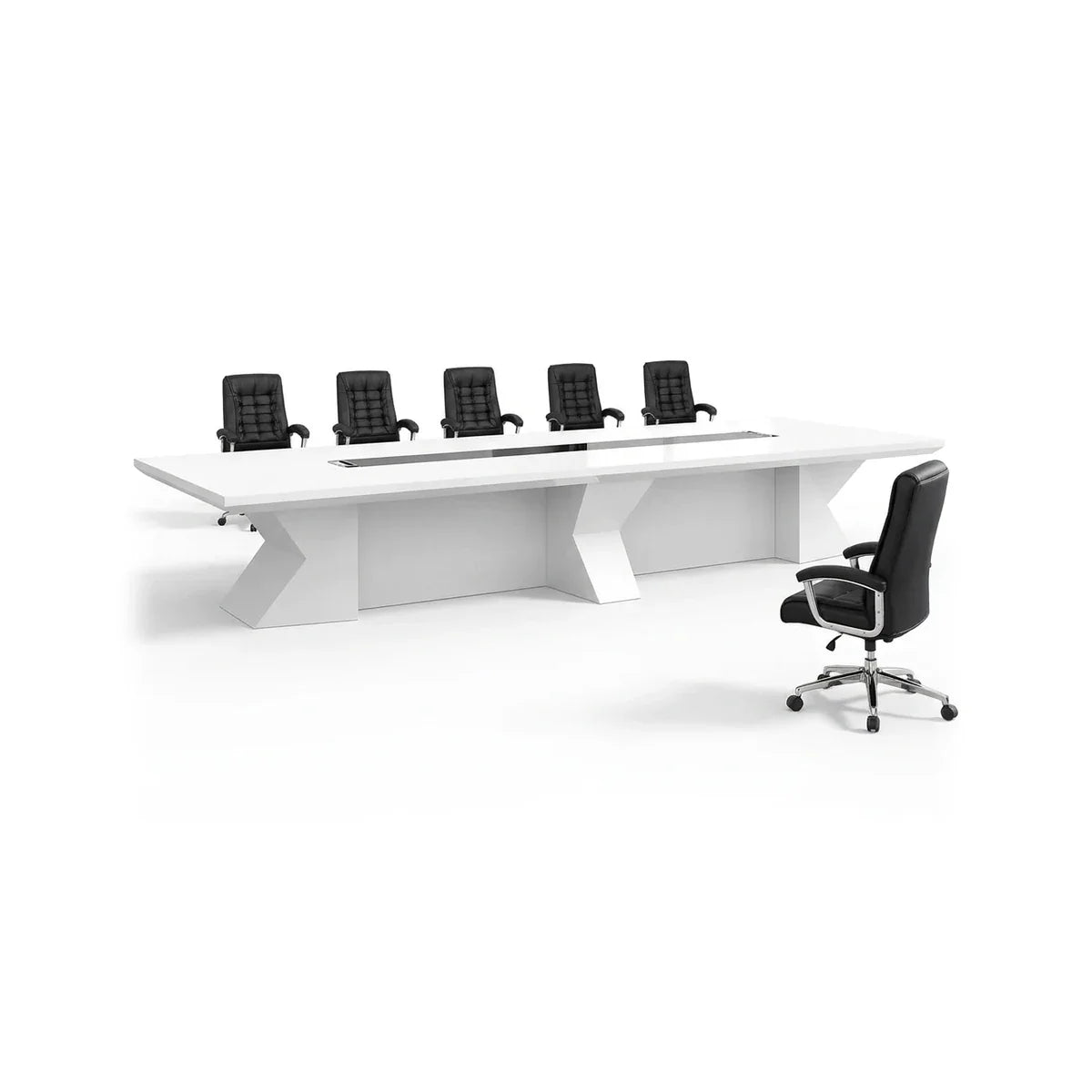 Kendrix · White Conference Room Table