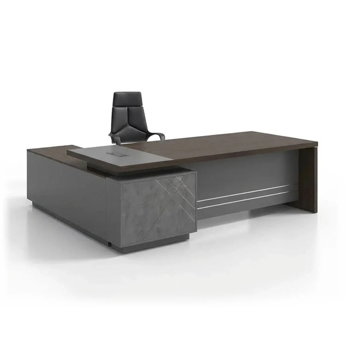 Anton · 8′ Executive L-Shaped Desk