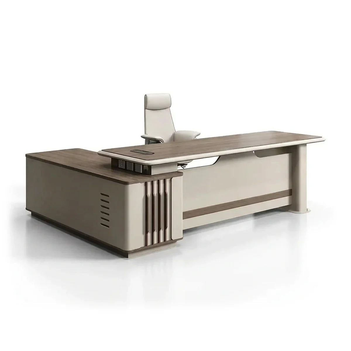 Pembry · Modern L-Shaped Executive Desk
