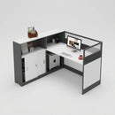 Noelle · L-Shaped Cubicle Office Workstation