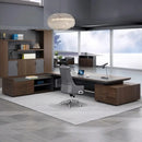 Atlas · Grand L-Shaped Executive Desk by Arc Grove