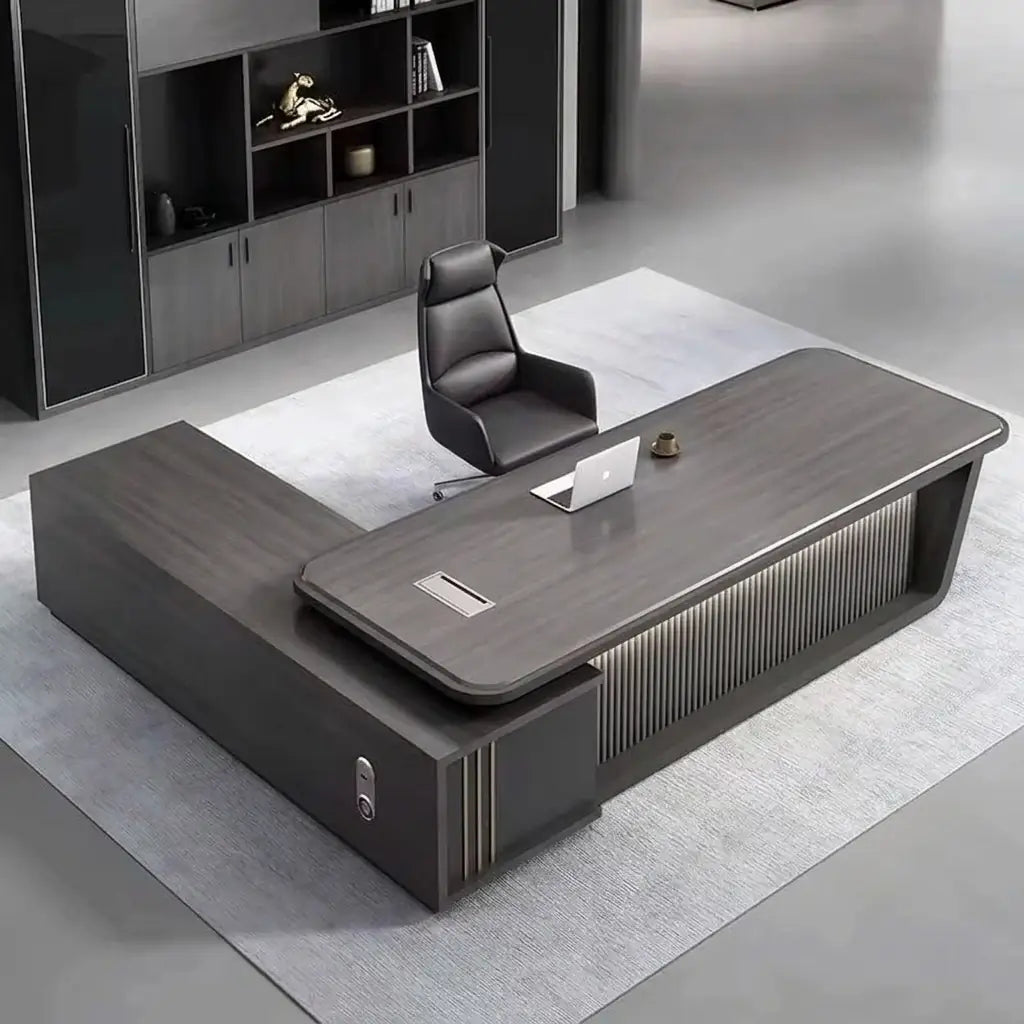 Sterling · Modern Executive L-Shaped Desk, photo 4 of 15
