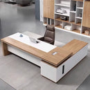 Lynx · Modern L-Shaped Executive Desk by Arc Grove