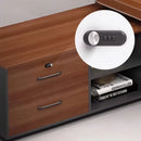 August · Modern Executive L-Shaped Desk