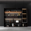Fulton · Office Shelves w/ Integrated Lighting & Closet Storage by Arc Grove