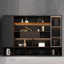 Fulton · Office Shelves w/ Integrated Lighting & Closet Storage by Arc Grove