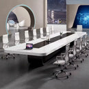Paxum · White Conference Room Table for Executive Boardroom