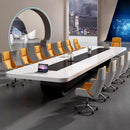 Paxum · White Conference Room Table for Executive Boardroom