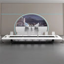 Paxum · White Conference Room Table for Executive Boardroom