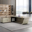Mantell · Modern L-Shaped Executive Desk by Arc Grove