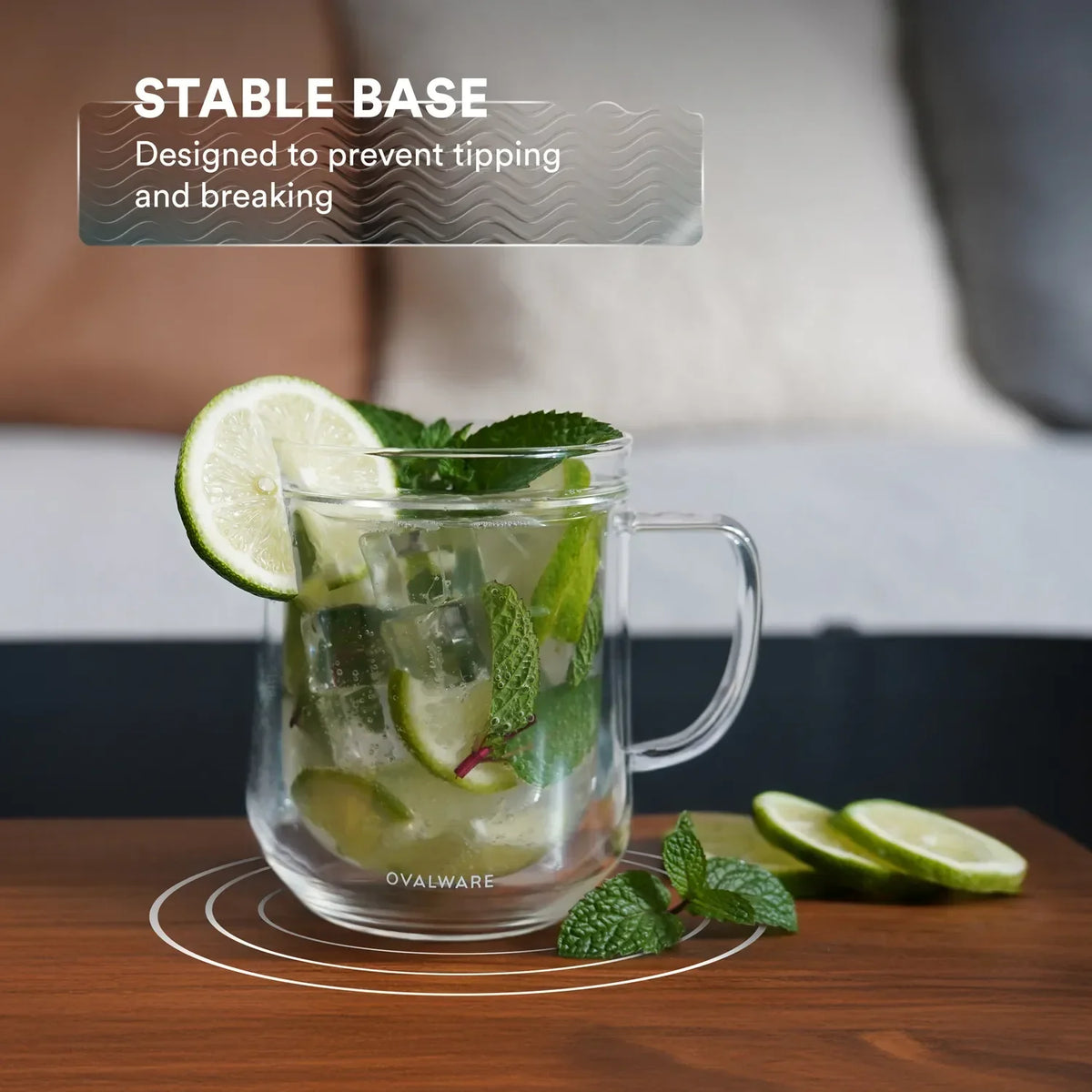 Double Wall Mug - 500ml/17oz (Set of 2), photo 6 of 14