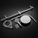 Chrome Brass Rainfall Shower Panel Wall Mounted Combo Set System by LJGDeals