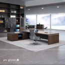 Hershey · Modern L-Shaped Executive Desk by Arc Grove